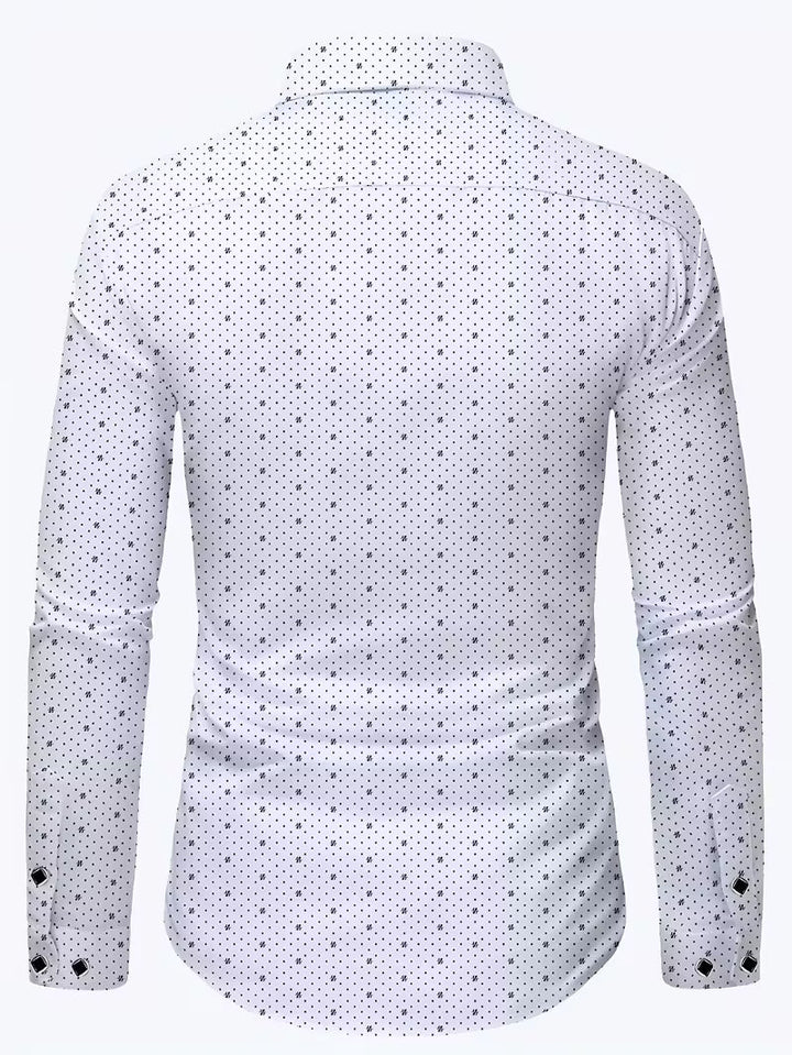 Spyros - Long Sleeve Shirt With Button Front