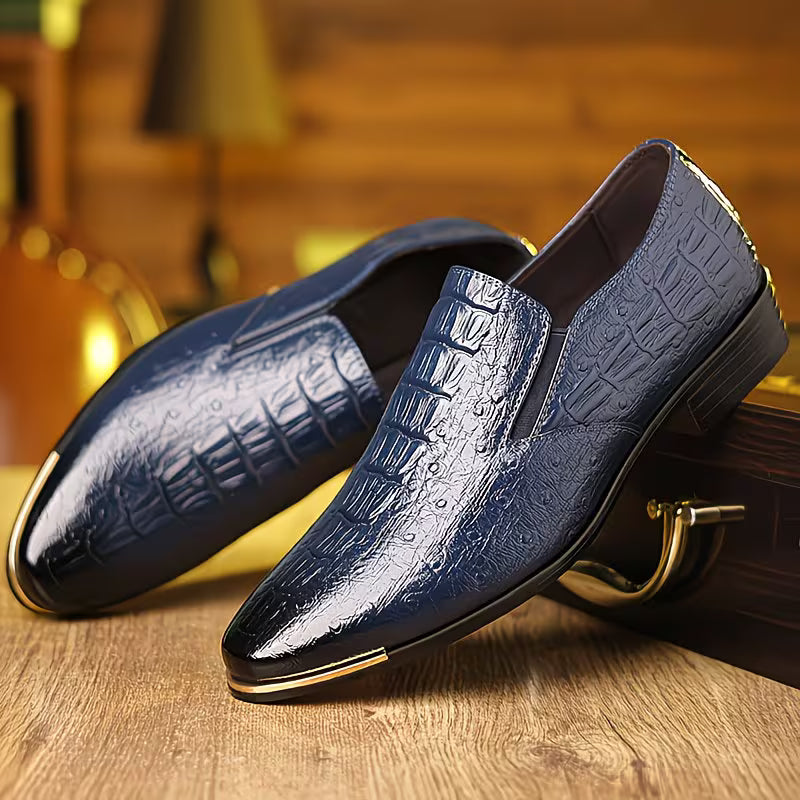 Natanor - Casual Crocodile Pattern Shoes