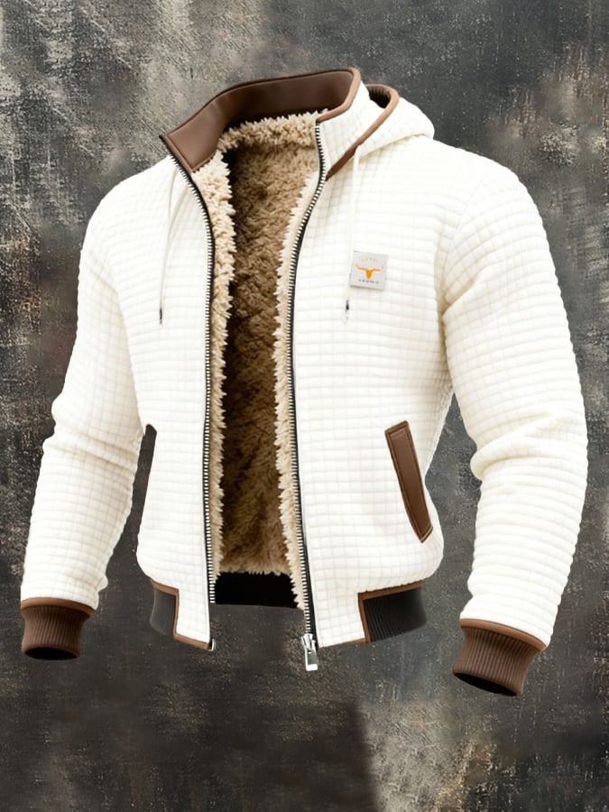 Natan - Fleece Quilted Jacket With Long Sleeve
