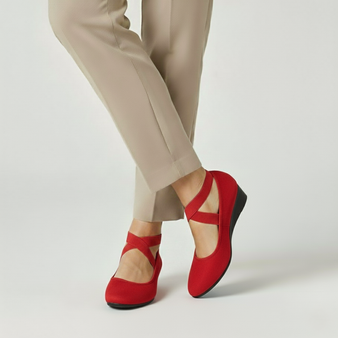 Geneine – Orthopedic Cross-Strap Shoes