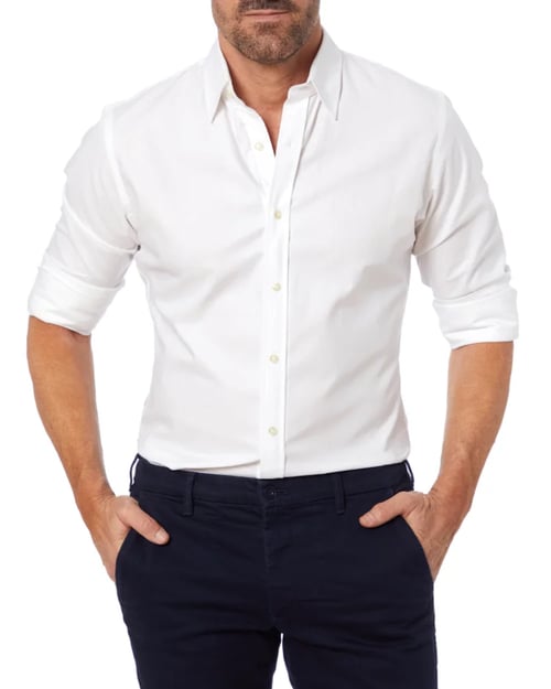 Ceferino - Casual Long Sleeve Shirt With Button