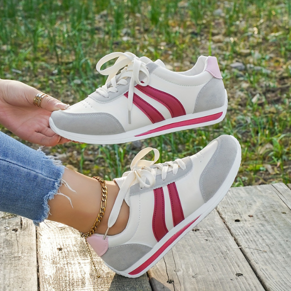 Adina - Comfortable Lace-Up Sneaker