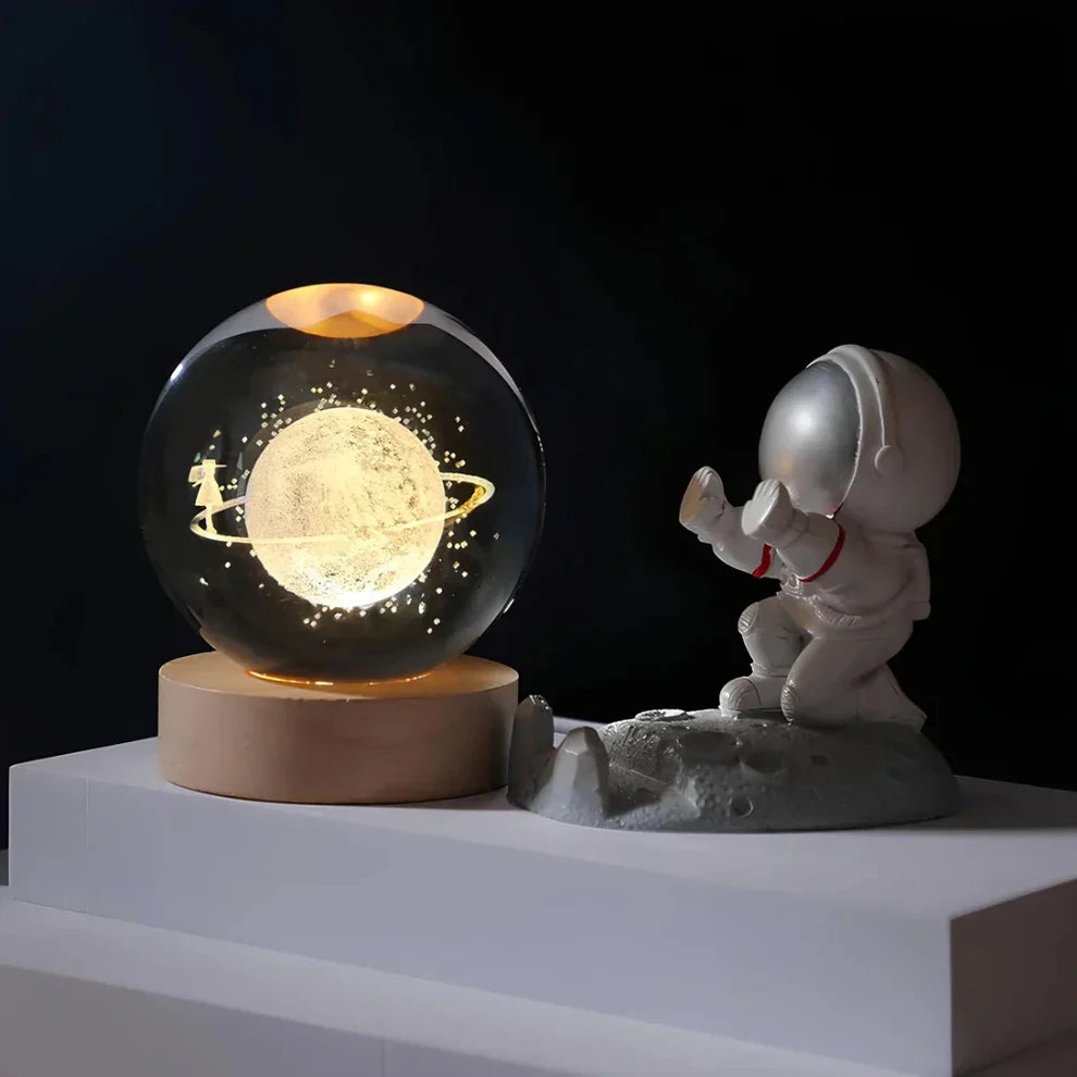 Glow Sphere – Luminous Crystal Ball Lamp