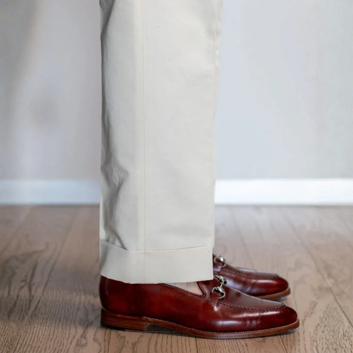 Ravid - Leather Shoes With Buckle Detail