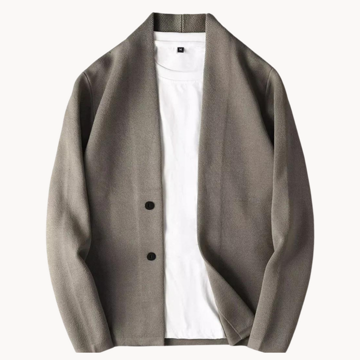 Aureliano - Casual Knitted Wool Cardigan