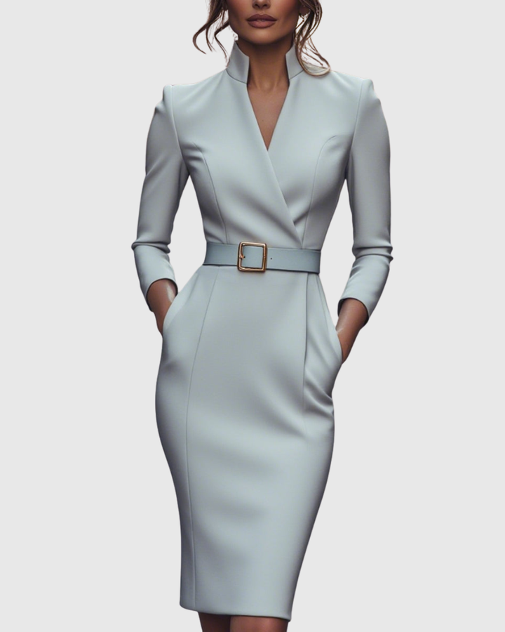 Meirav - Elegant Midi Dress