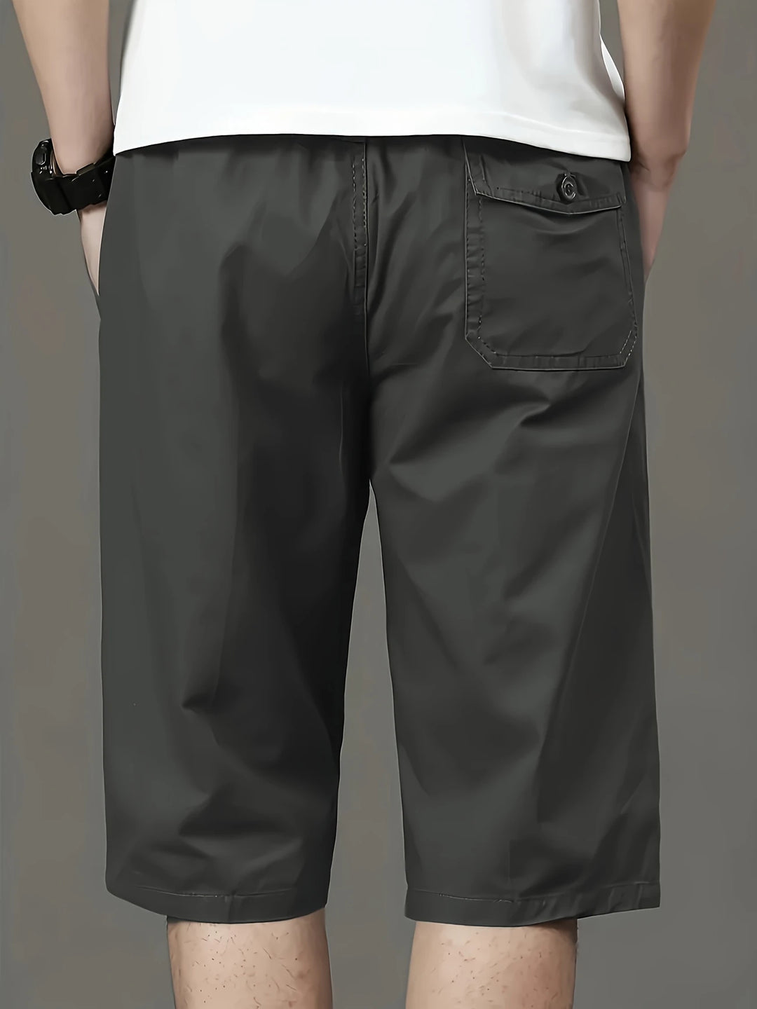 Stepan - Breathable And Multi-Pocket Cargo Shorts
