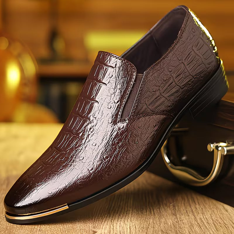 Natanor - Casual Crocodile Pattern Shoes