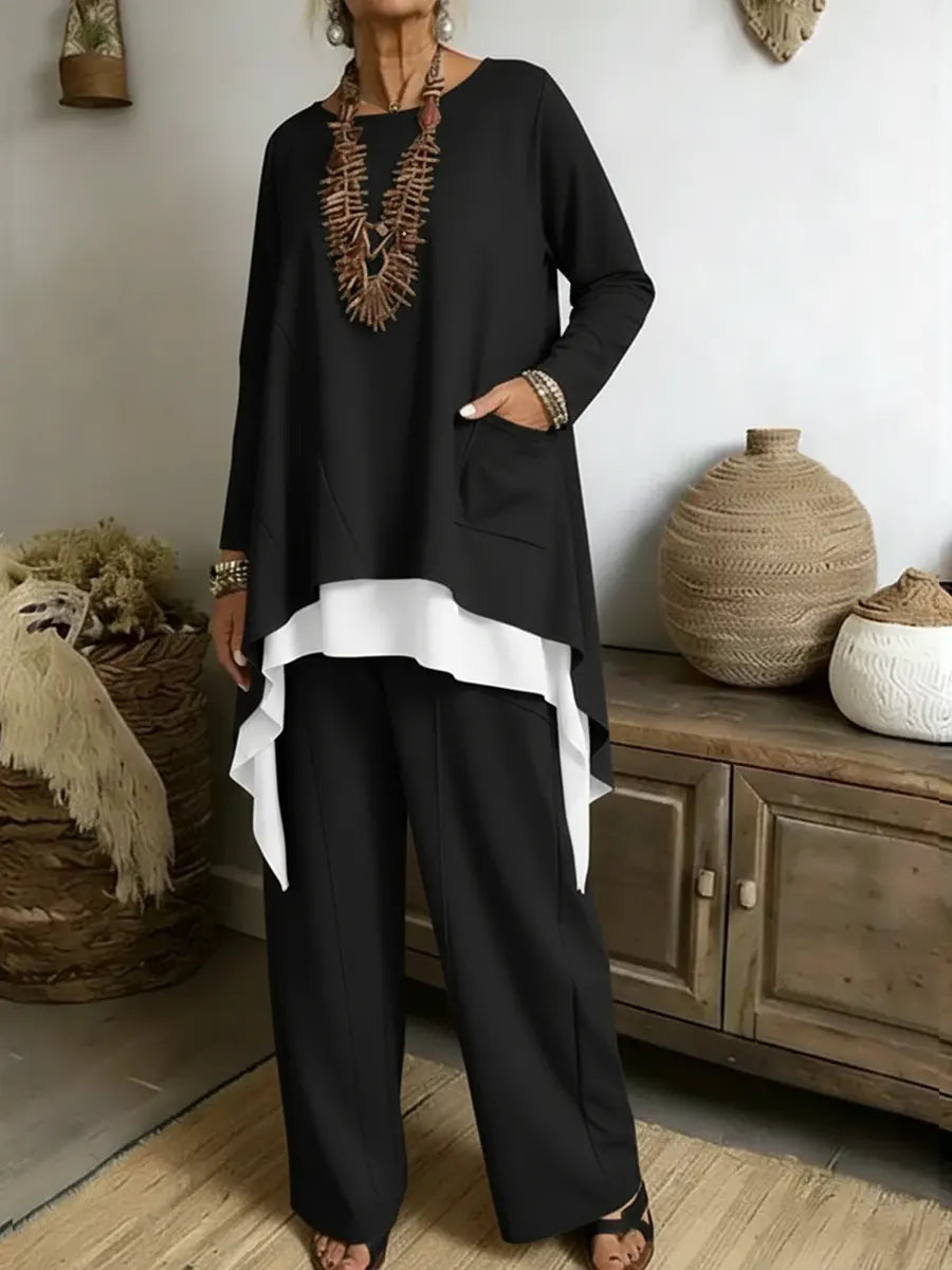 Naelia - Elegant Two Piece Set