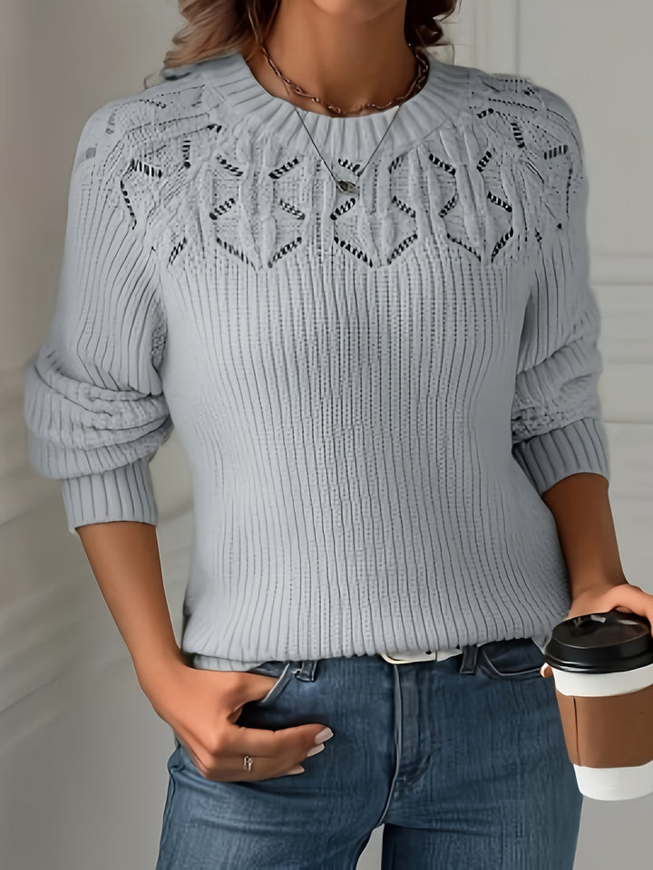 Nasia - Eelegant Long Sleeve Sweater