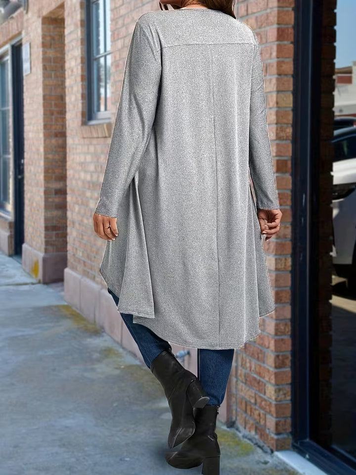 Neasa - Elegant Long Sleeve T-Shirt
