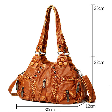 Alician - Boho Bag with Multiple Zippered Pockets