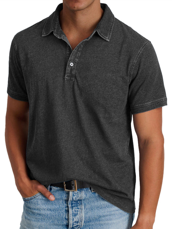 Nikolas - Half Sleeve Polo Shirt