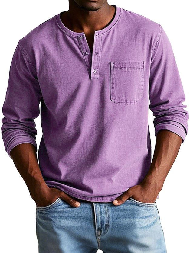 Neil - Vintage Long Sleeve Shirt