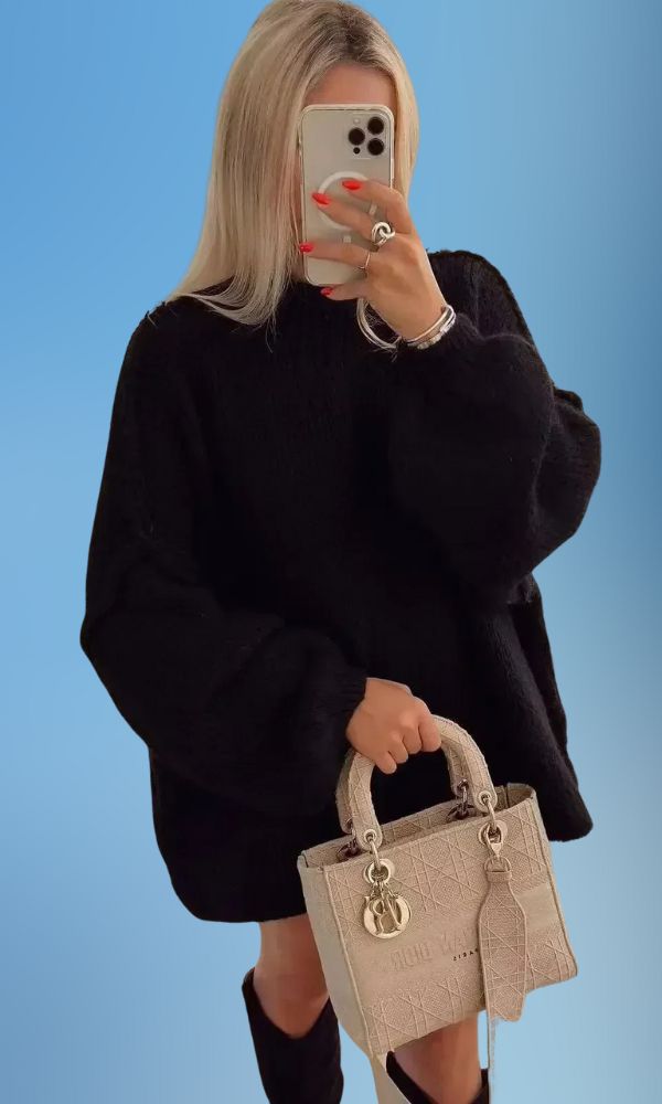 Sunniva - Round Neck Knitted Jumper