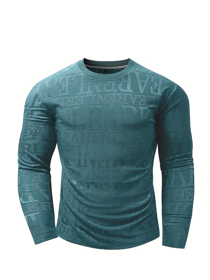 Yildiz - Long Sleeve Shirt With Geometric Design