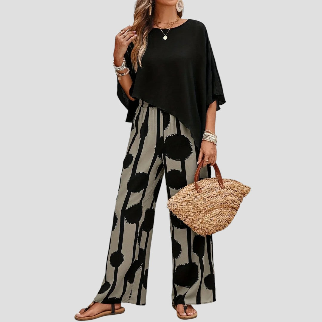 Paolina - Stylish Two Piece Printed Set