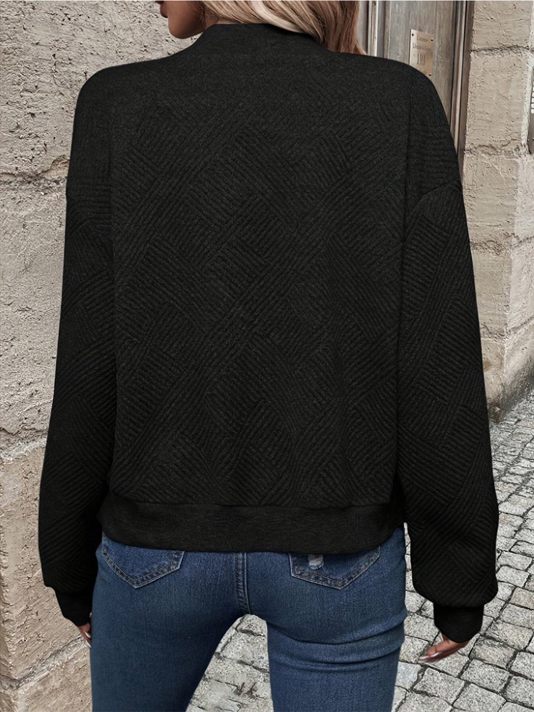 Jemma - Long Sleeve Jacket With Zip-Up