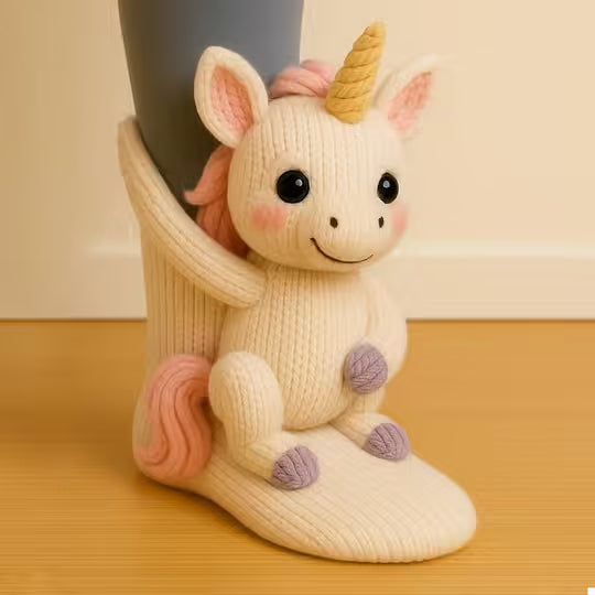 CozyCritters - Knitted Animal Cozy Socks