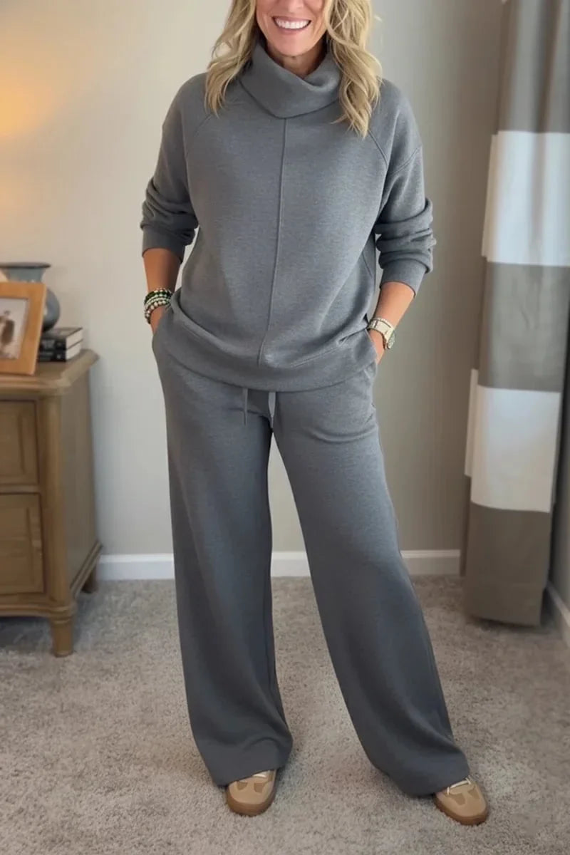 Yardenah - Comfortable Long Sleeve Two Piece Set