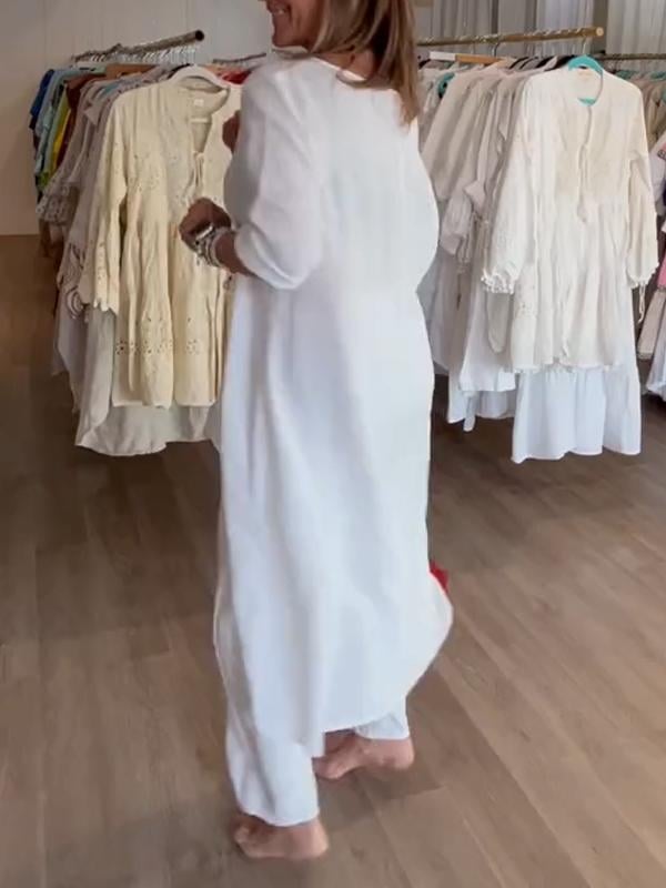 Freida - Casual Linen Dress
