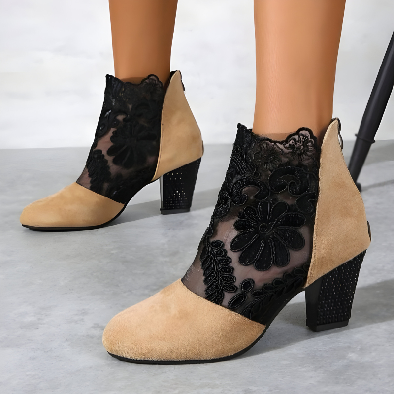 Kiaria - Orthopedic Floral Pattern Shoes
