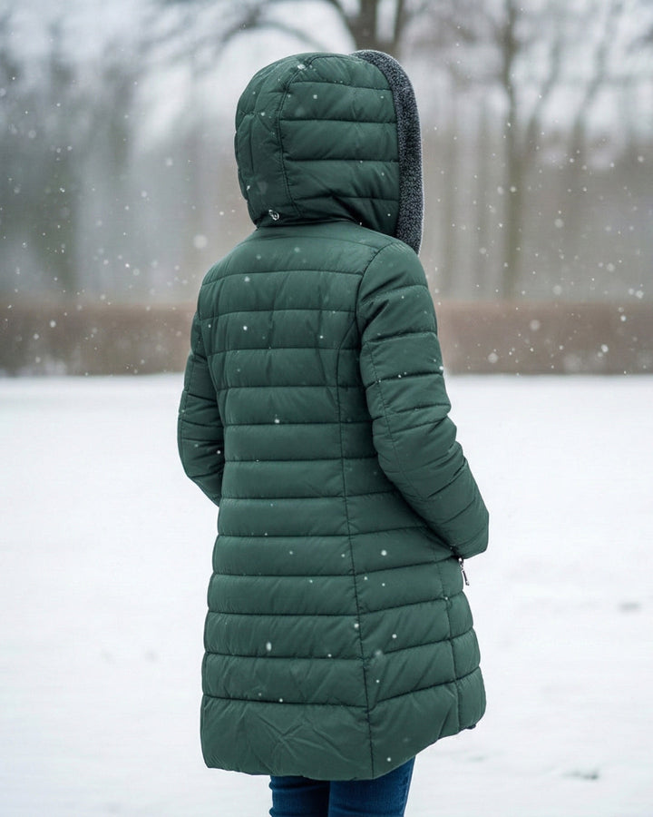 Oksiana - Fleece Lined Puffer Coat