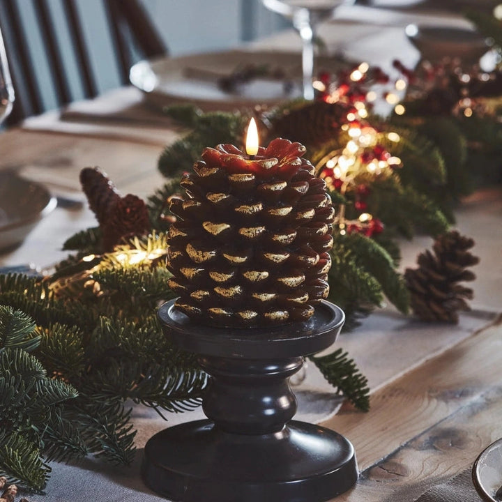 ForestFlame - Mood Pine Cone Flameless Candle