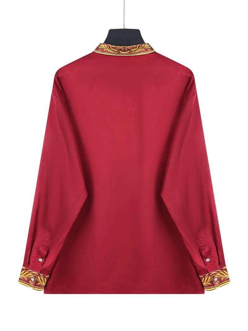 Vygantas - Elegant Patchwork Long Sleeve Shirt