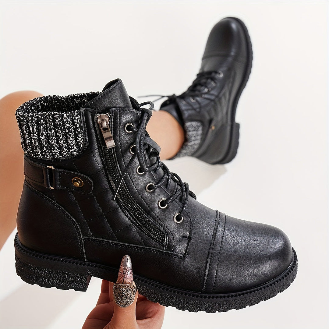 Hermoruta - Ankle Boots With Zipper