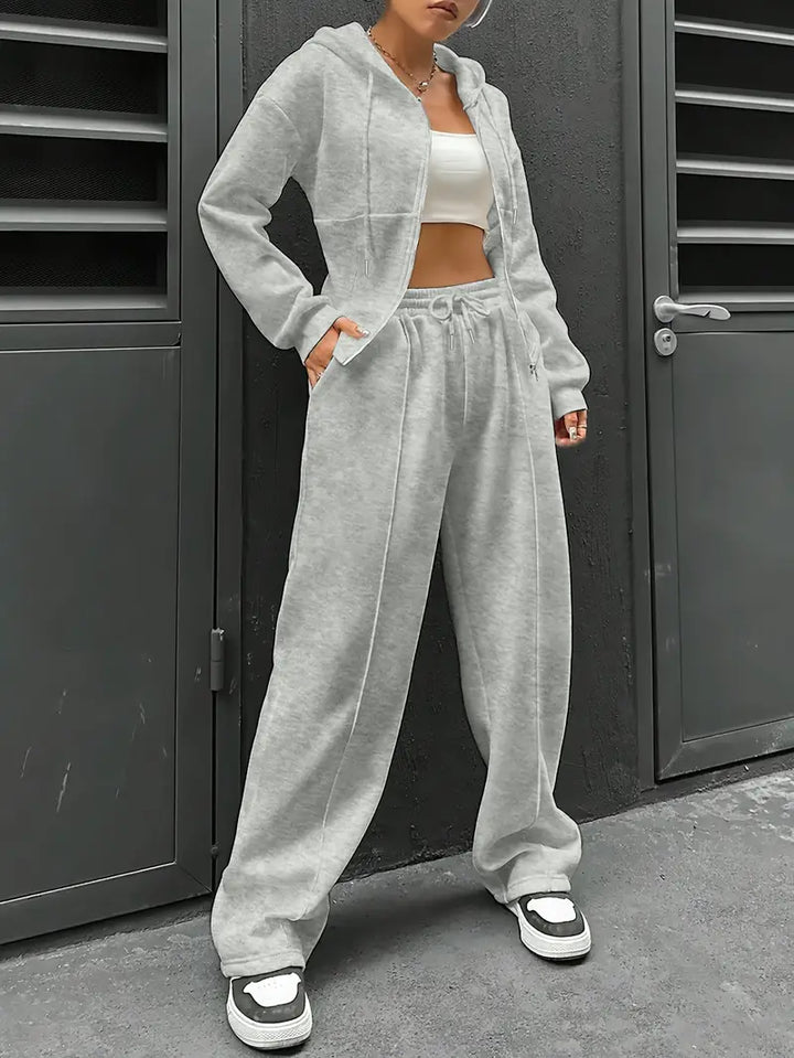 Nanci - Casual Long Sleeve Two Piece Set