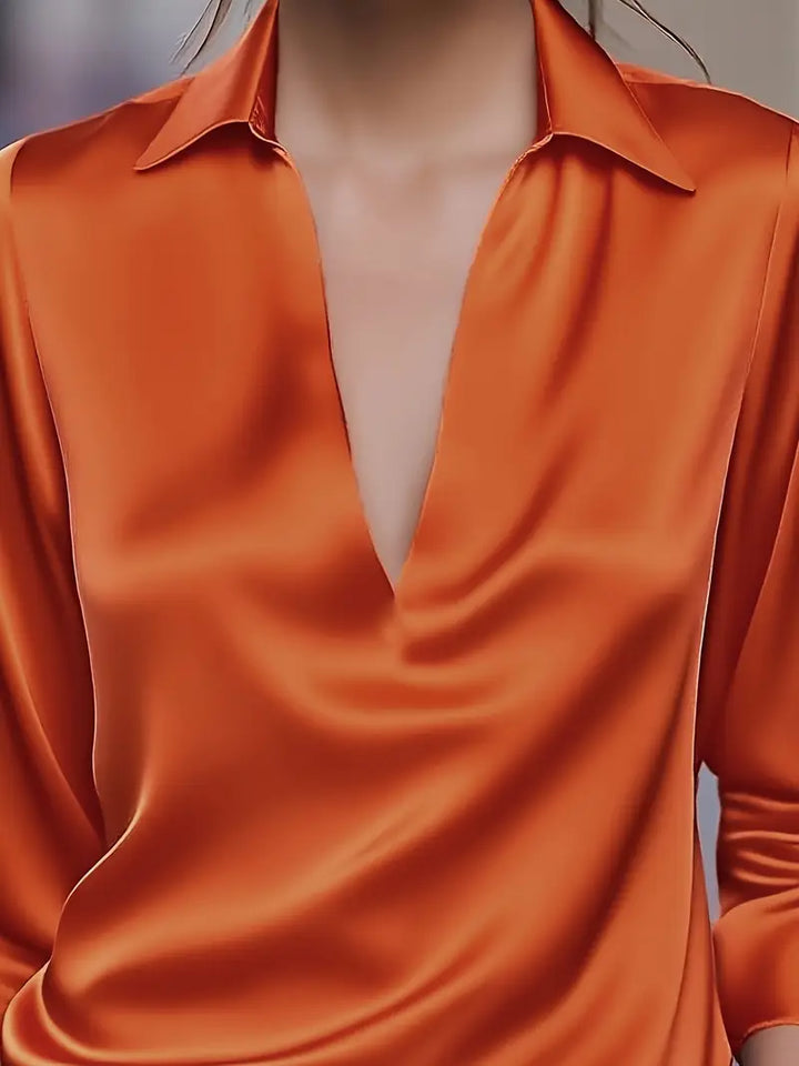 Lianyandra - Premium V-Neck Blouse