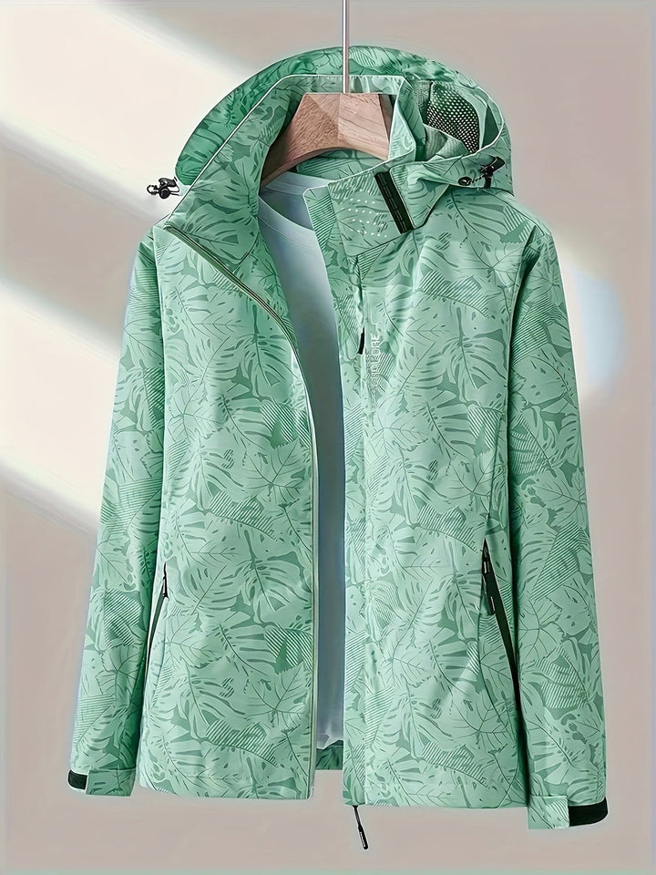 Joana - Windproof Printed Jacket