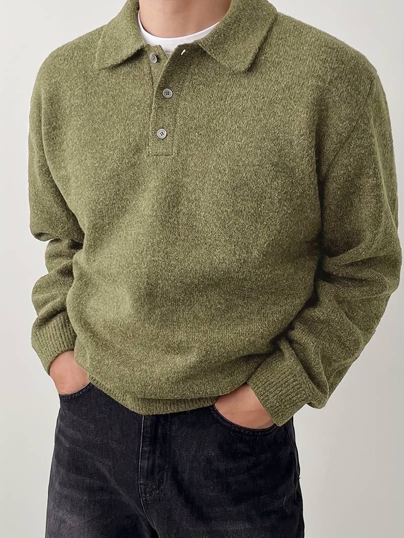 Eliran - Elegant Long Sleeve Turtleneck Knitted Top