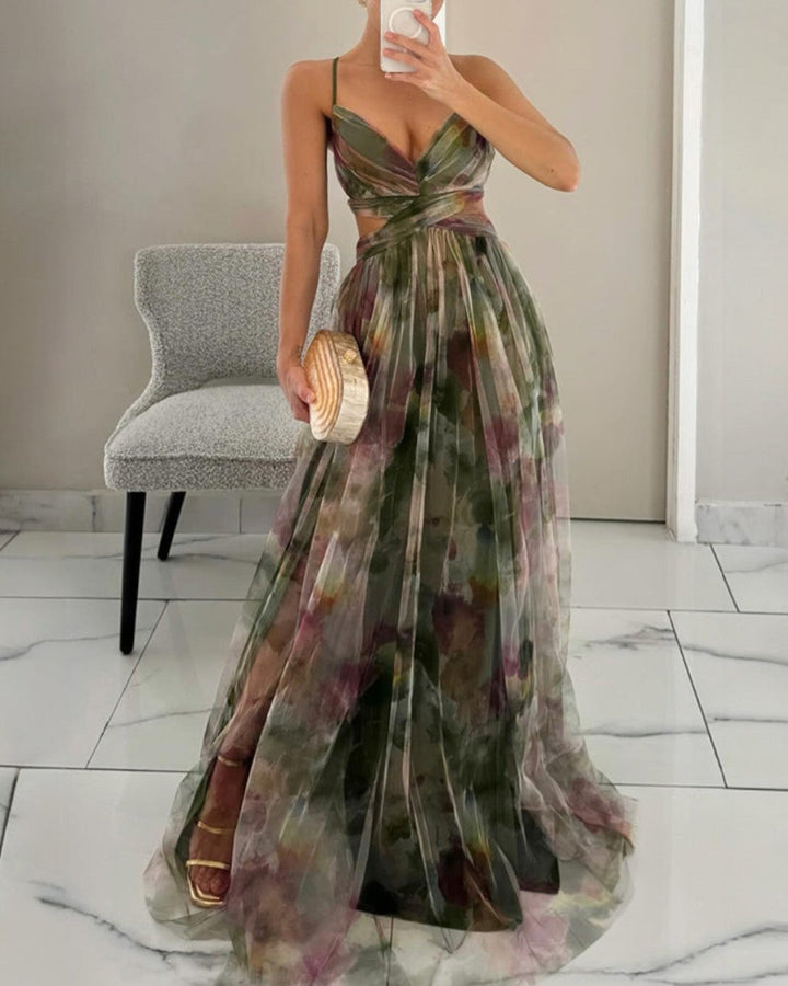 Tunika - Floral Printed Maxi Dress
