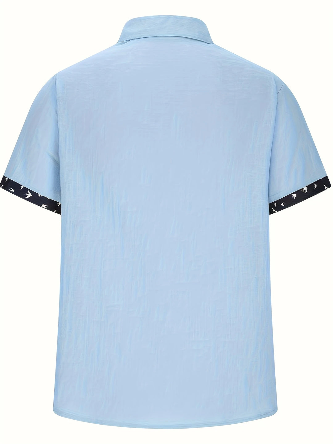 Trofim - Elegant Cute Bird Print Shirt