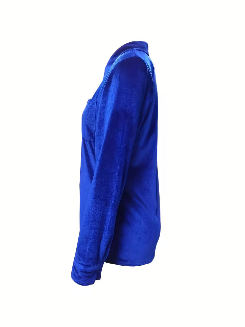 Hayden - Long Sleeve Shirt With Front Pockets