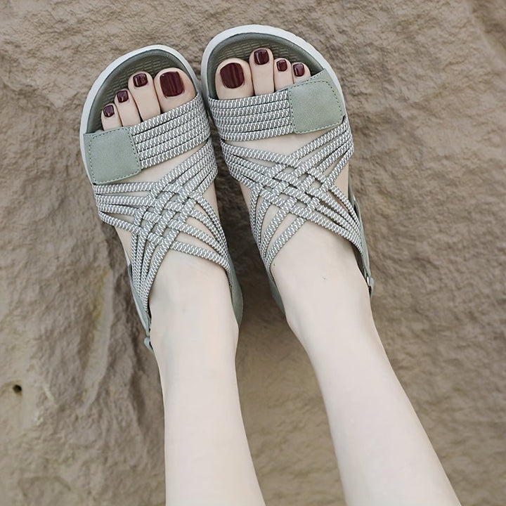 Judy - Comfort Sandal With Sturdy Wedge Heel