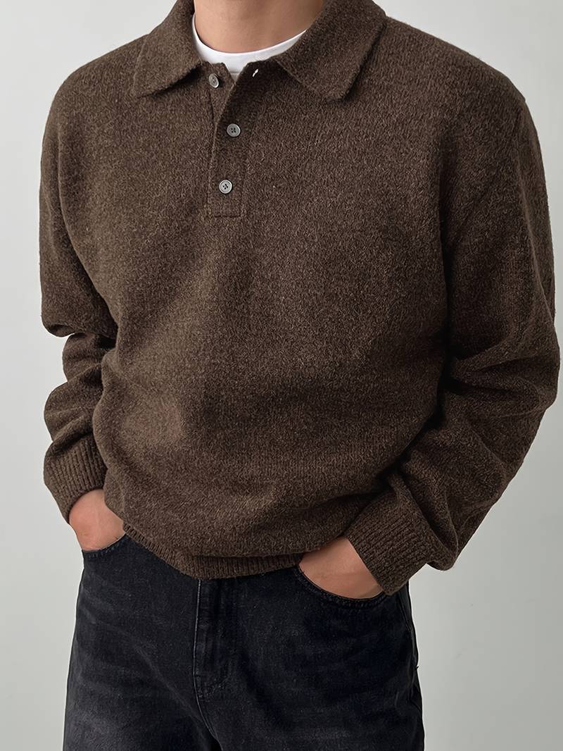 Eliran - Elegant Long Sleeve Turtleneck Knitted Top