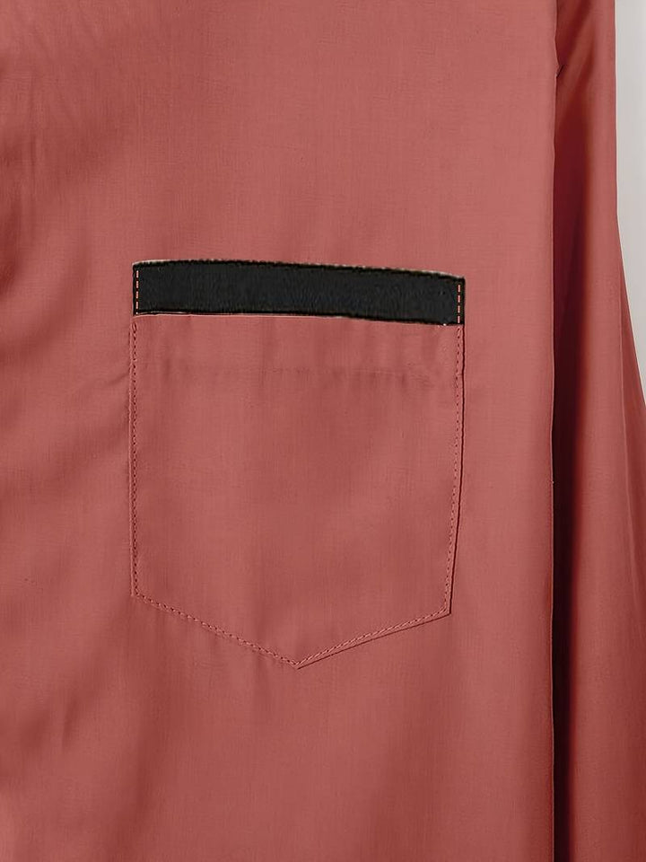 Shoval - Elegant Long Sleeve Shirt With Button