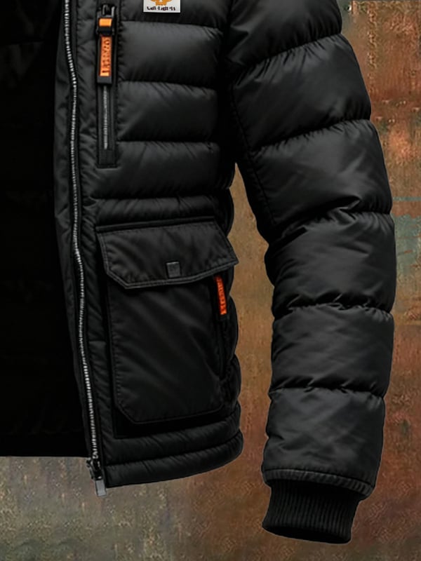 Jitendra - Retro Hoodie Jacket With Zipper