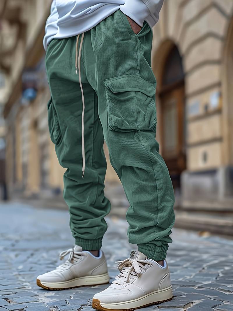 Baruch - Breathable Cargo Pants With Drawstring Waist
