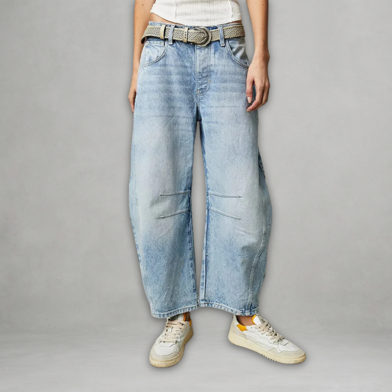 Entela - Casual Loose Jean with Pocket