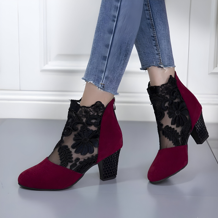 Kiaria - Orthopedic Floral Pattern Shoes