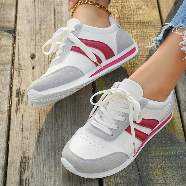 Adina - Comfortable Lace-Up Sneaker