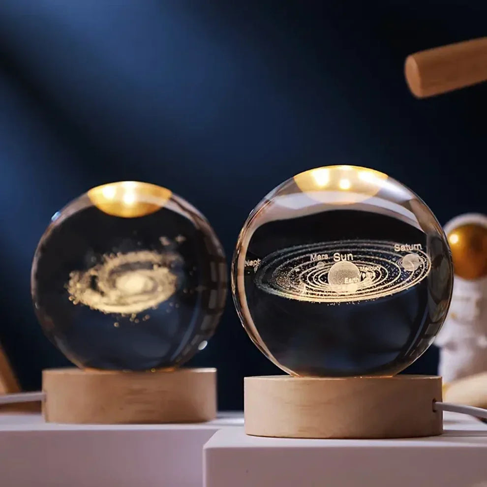 Glow Sphere – Luminous Crystal Ball Lamp