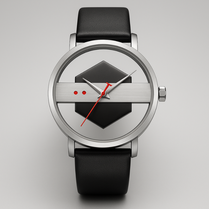 DialVorn - Geometric Dial Strap Watch