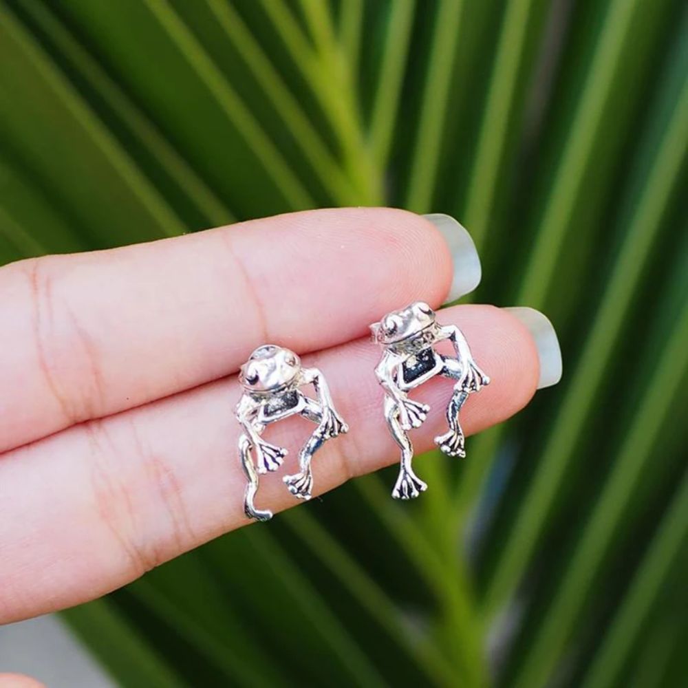 Maelis - Frog Earrings (Pair)