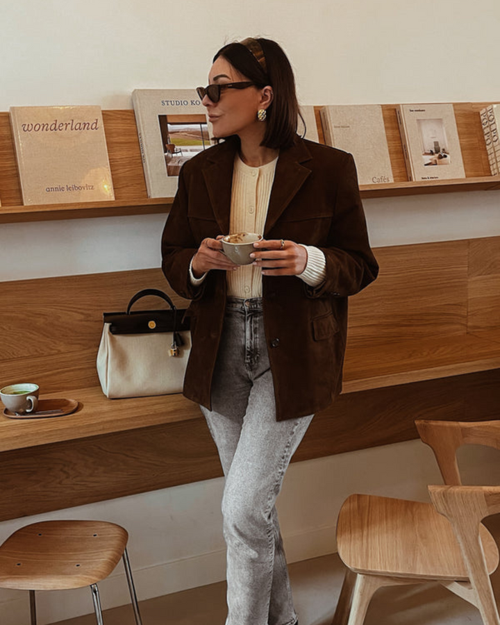 Eline - Suede Spring Jacket