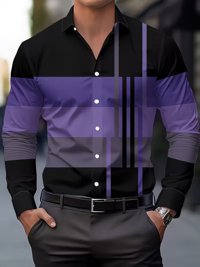 Mehmed - Casual Button-Up Shirt